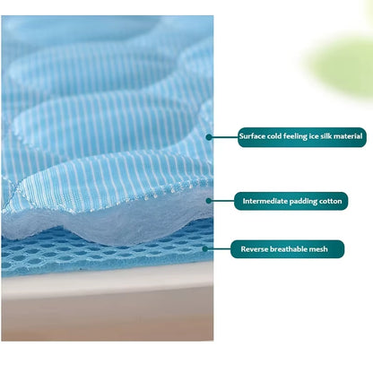 Self-Cooling Pet Mat (Washable Ice Pad for Dogs & Cats)